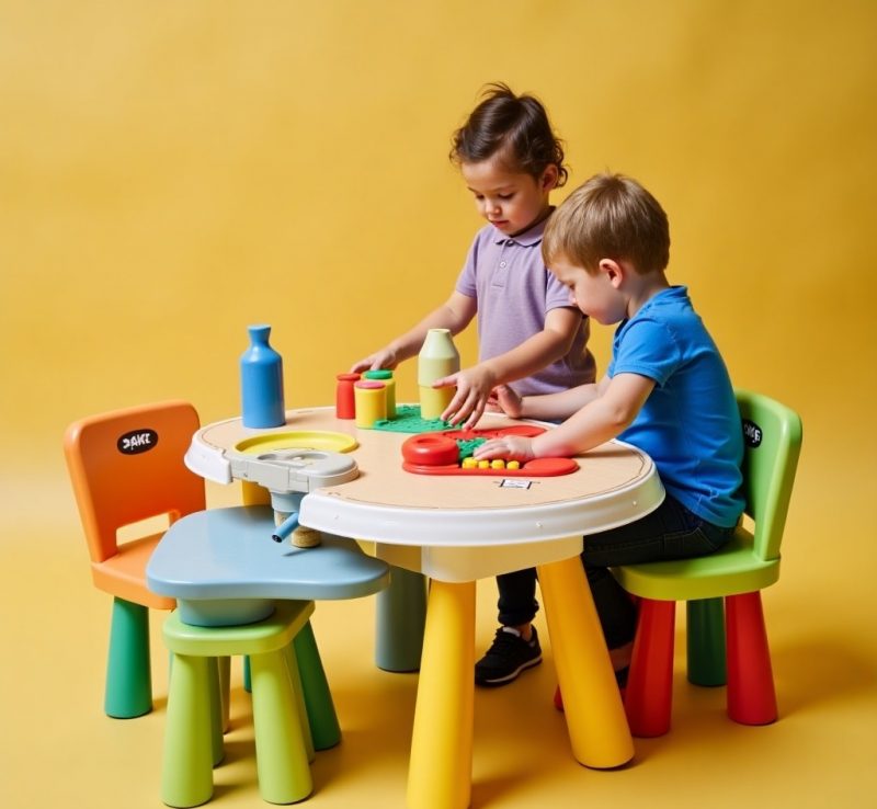 table sensorielle pour enfant