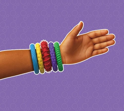 Set 5 Anneaux Sensoriels Fidget toys - Jouet Anti-Stress TDAH Autisme | Leobelo – Image 3