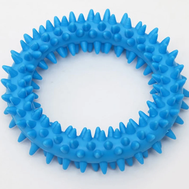 Bracelet fidget LeoBelo en silicone souple à picots, à porter au poignet