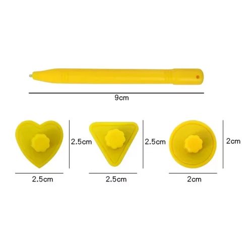 Ardoise Magique 30x20cm - Planche Dessin Magnétique Enfant 2-8 ans - 3 Formes Géométriques + Stylet - Jouet Educatif Portable – Image 6