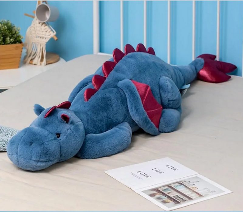 Peluche Dragon Lestée Apaisant - Compagnon Anti-Stress Enfant | LeoBelo