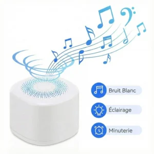 Générateur bruit blanc portable avec veilleuse
