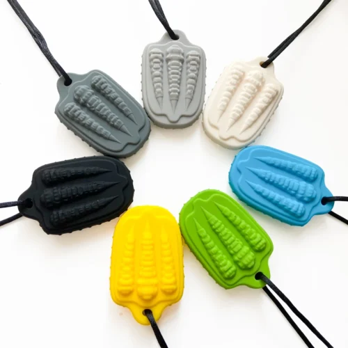 Lot De 4 Bracelets à Mâcher Sensoriels – Antidérapants, Sans BPA – Pour Calmer Stress Et Anxiété – Adapté TDAH Autisme – Cadeau Apaisant Pour Enfants Dès 3 Ans