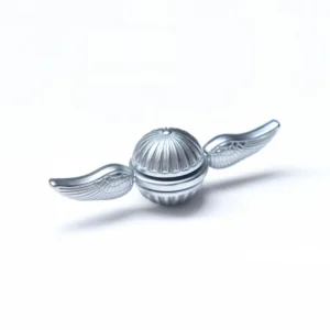 Fidget spinner en métal alliage couleur argent - fidget TDAH adulte LeoBelo